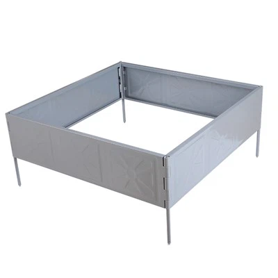 Можно ли использовать металлический ландшафтный бордюр в декоративных целях?